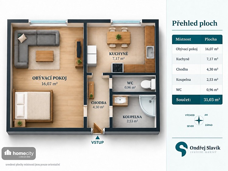 Prodej bytu 1+1, 31 m² (12 z 12)