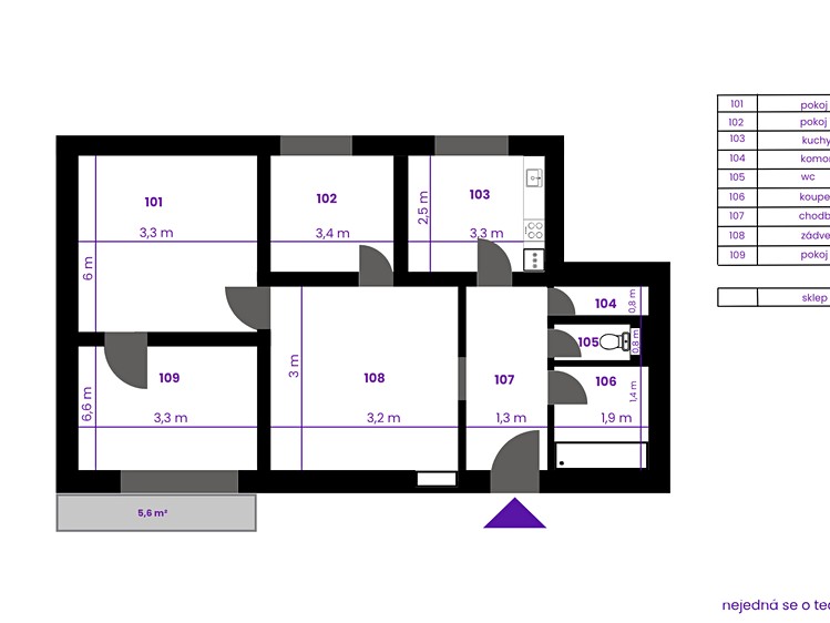 Prodej bytu 3+1, 99 m² (3 z 26)