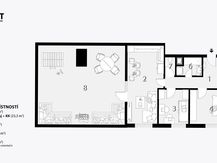 Wohnung 3+kk zum Kauf, 129 m² (7 von 41)