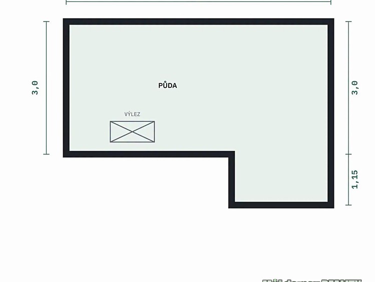 Квартира 2+kk в оренду, 50 м² (9 з 9)