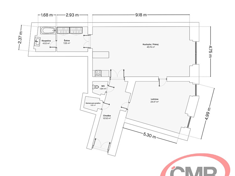Prodej bytu 2+kk, 94 m² (26 z 29)