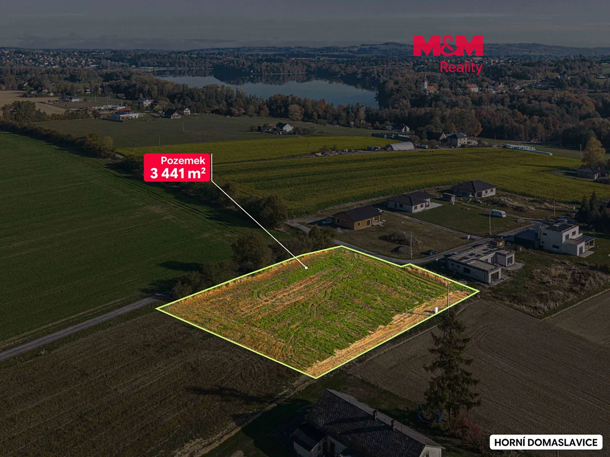 Prodej stavebního pozemku 3441 m²