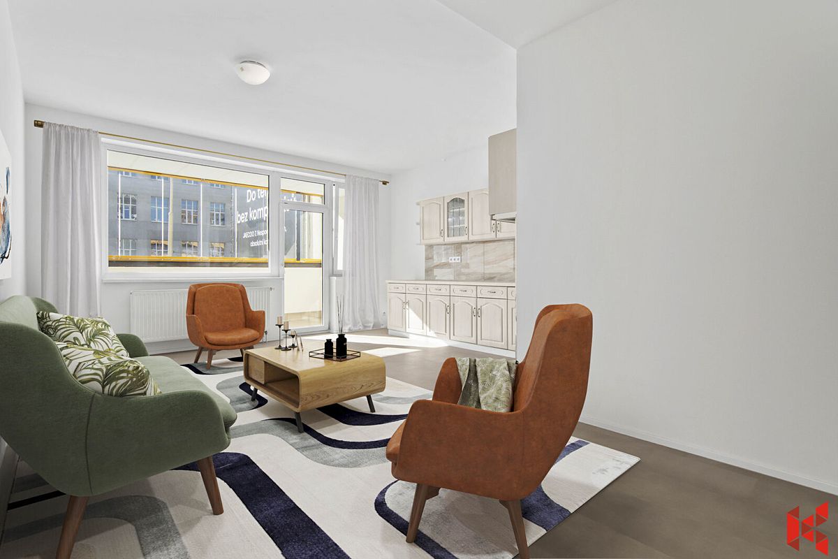 Prodej bytu 1+kk 33 m², Praha – fotka 1 z 3