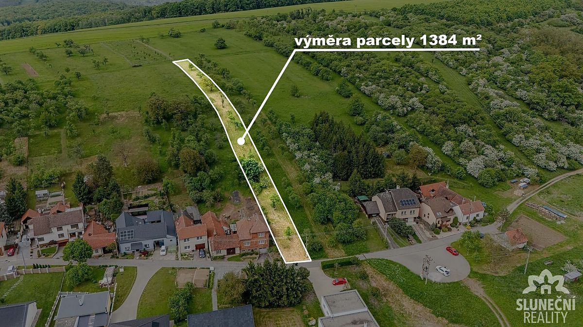 Prodej stavebního pozemku 1384 m², Nedachlebice – fotka 1 z 3