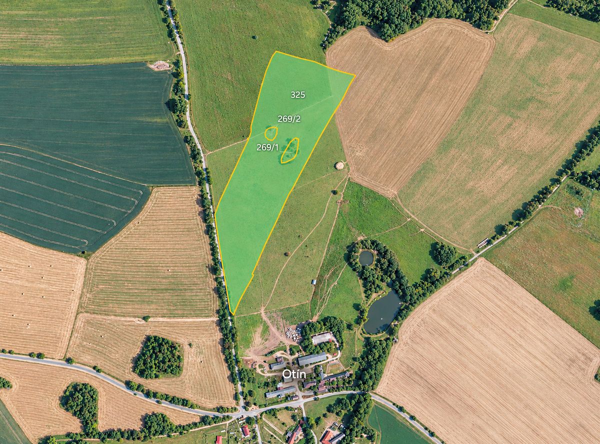 Prodej pole 71415 m², Planá – fotka 1 z 3