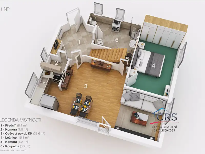 Prodej rodinného domu 105 m², pozemek 931 m², Lety – náhled fotky 2