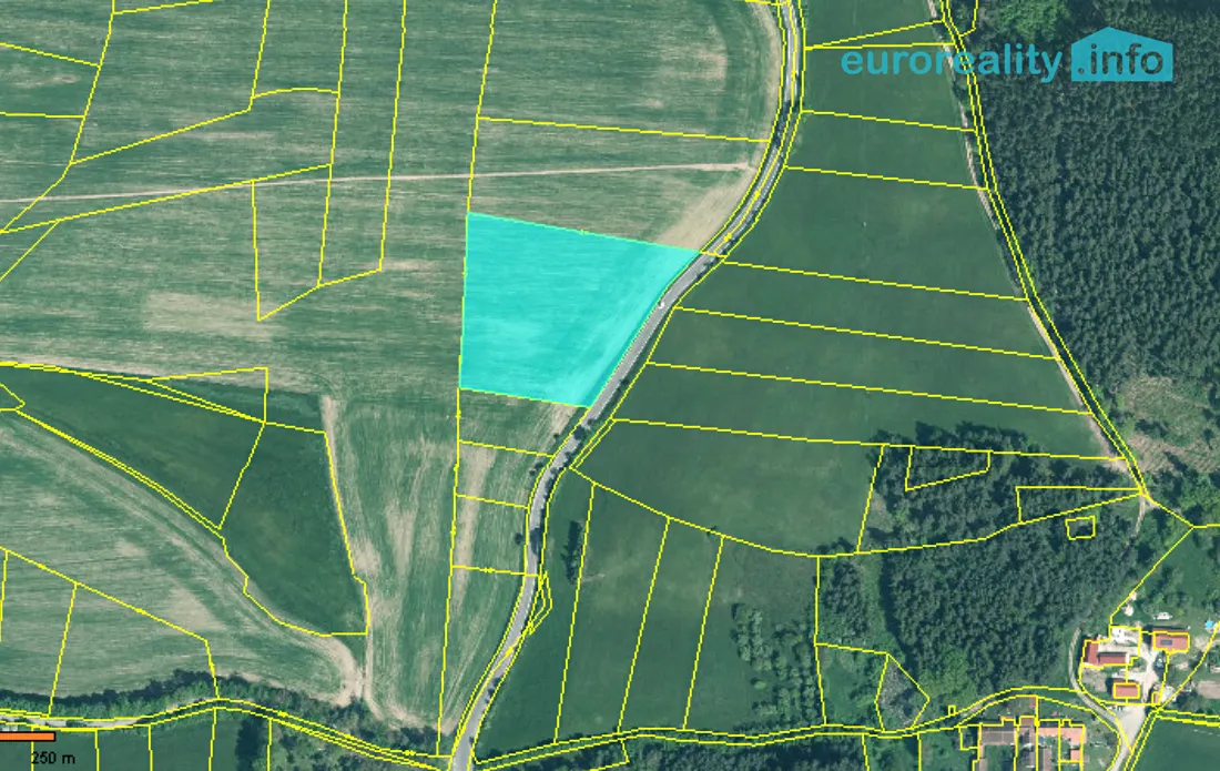 Prodej pole 10445 m²