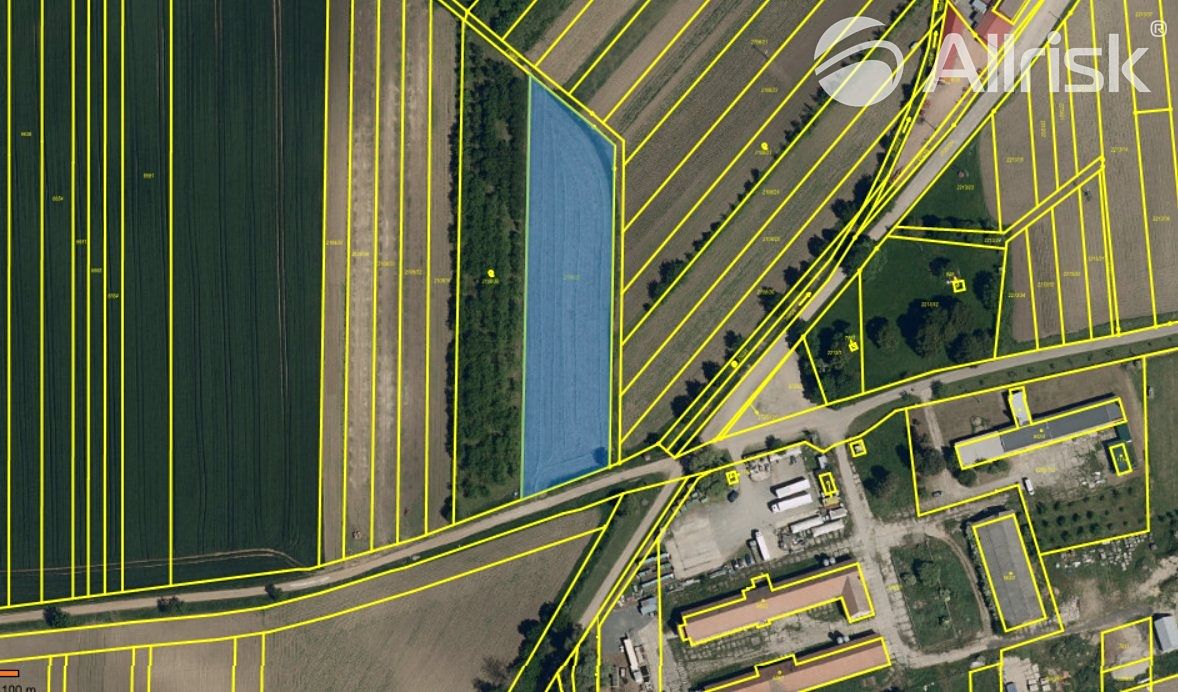 Prodej pole 5183 m², Milotice – fotka 1 z 3