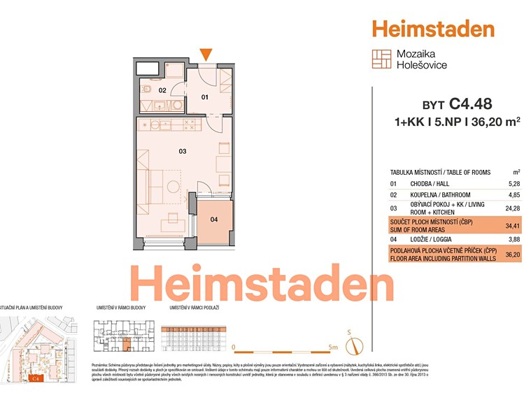 Wohnung 1+kk zur Miete, 36 m² (10 von 14)