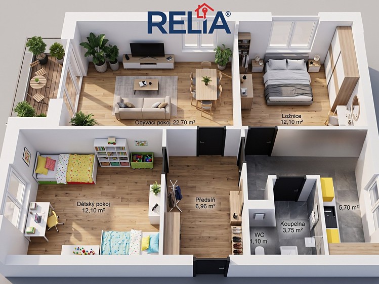 Prodej bytu 3+1, 70 m² (5 z 25)