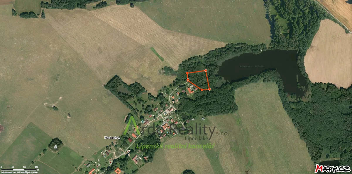 Prodej stavebního pozemku 5446 m²