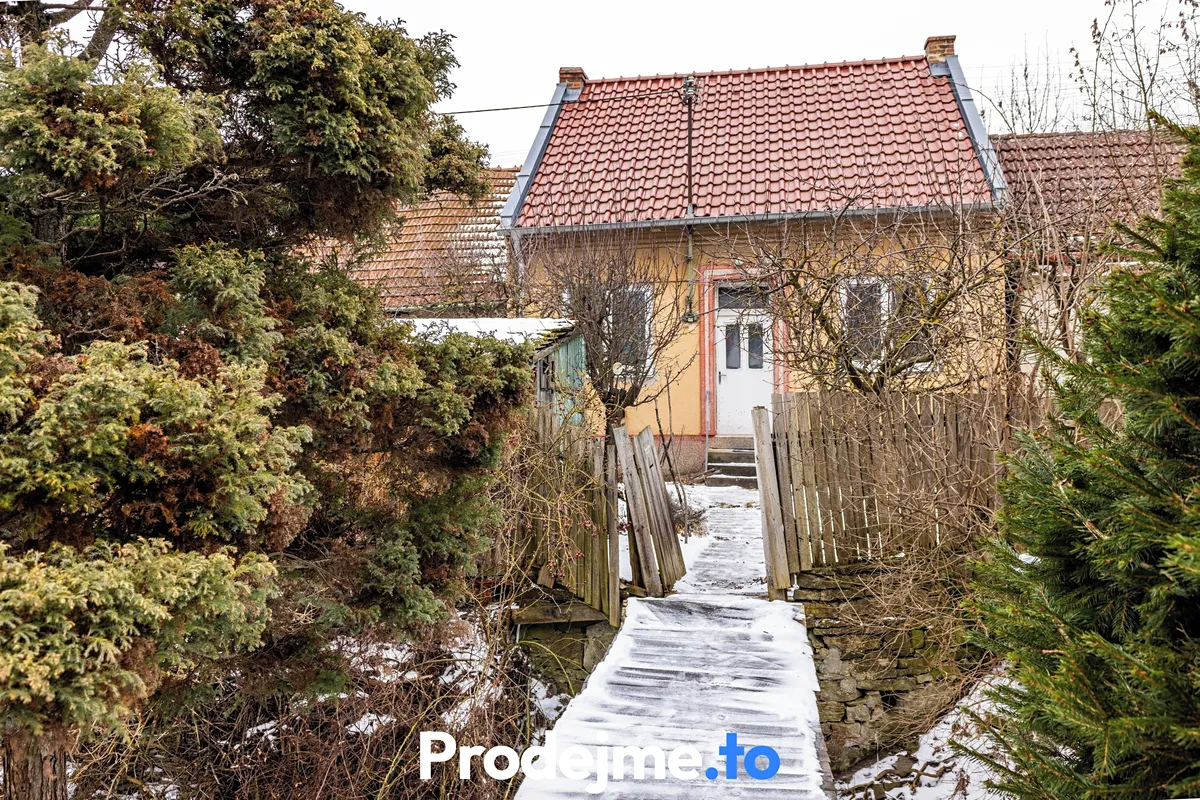 Prodej rodinného domu 50 m², pozemek 207 m²