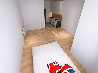 Pronájem bytu 1+kk, 30 m² (2 z 5)