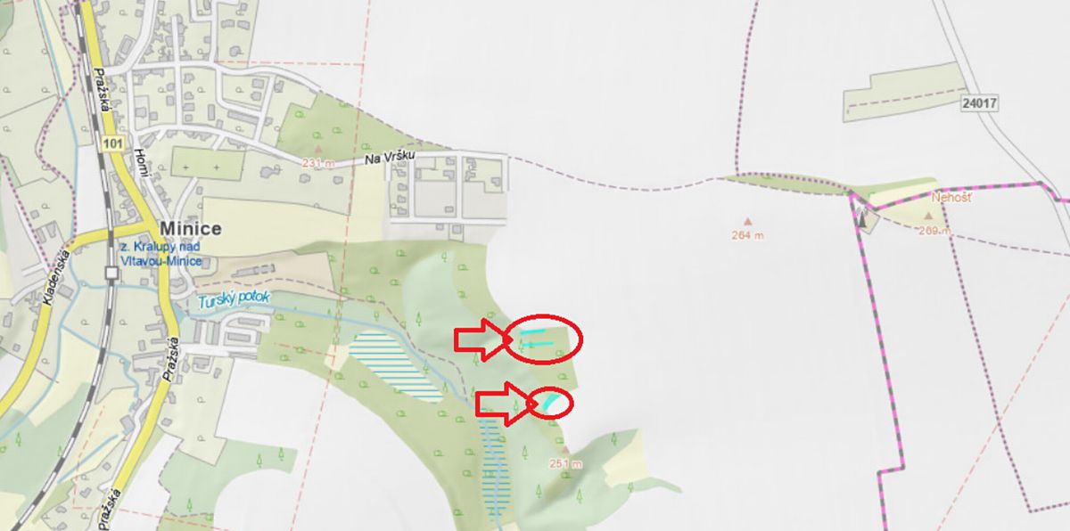 Prodej lesa 559 m², Kralupy nad Vltavou – fotka 1 z 3