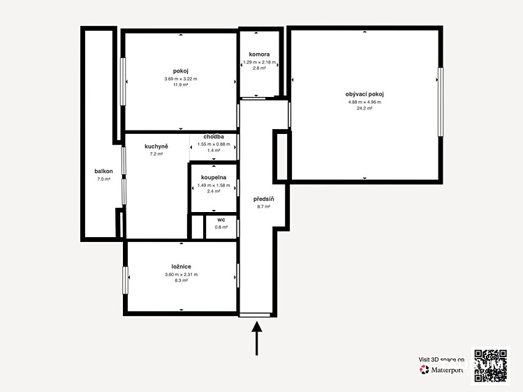 Prodej bytu 3+1, 71 m² (32 z 33)