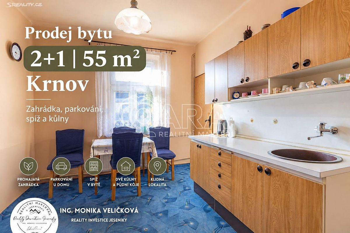 Prodej bytu 2+1 55 m², Krnov – fotka 1 z 3