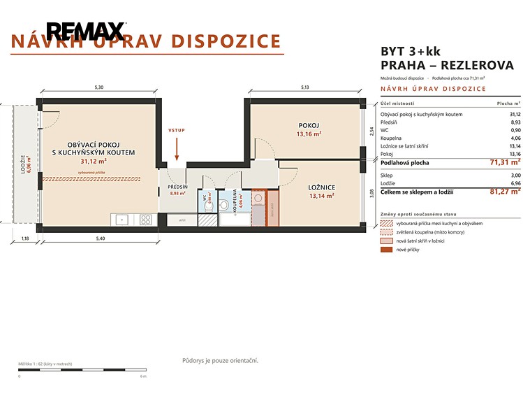 Wohnung 3+1 zum Kauf, 81 m² (23 von 51)