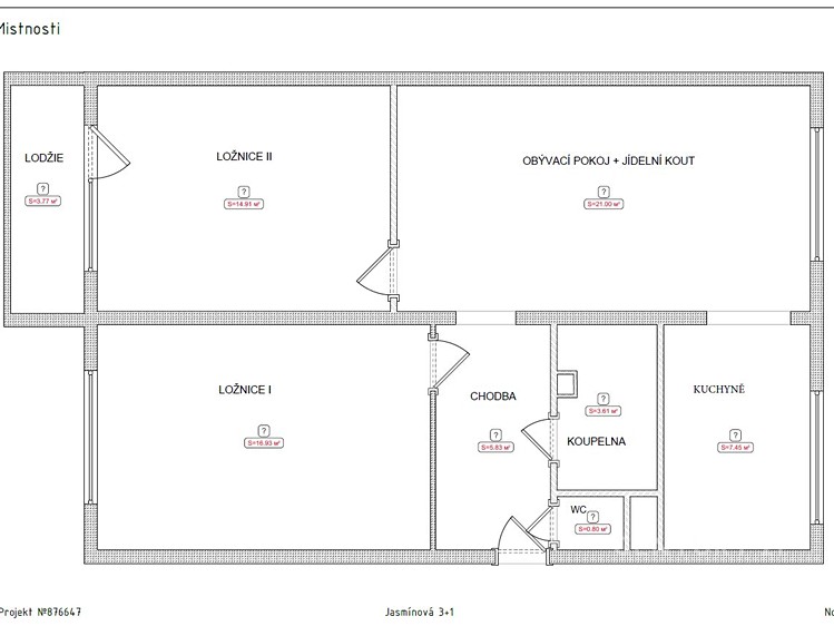 Wohnung 3+1 zum Kauf, 72 m² (25 von 25)
