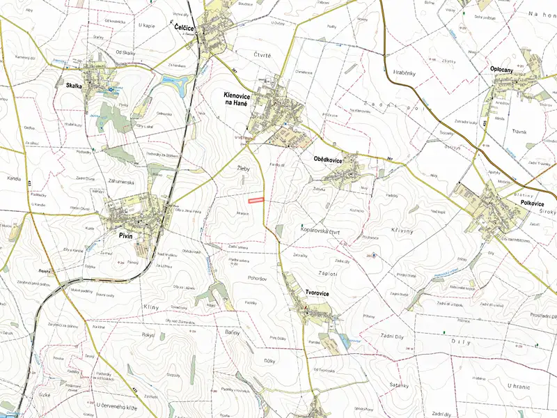 Prodej pole 12034 m², Klenovice na Hané – náhled fotky 2