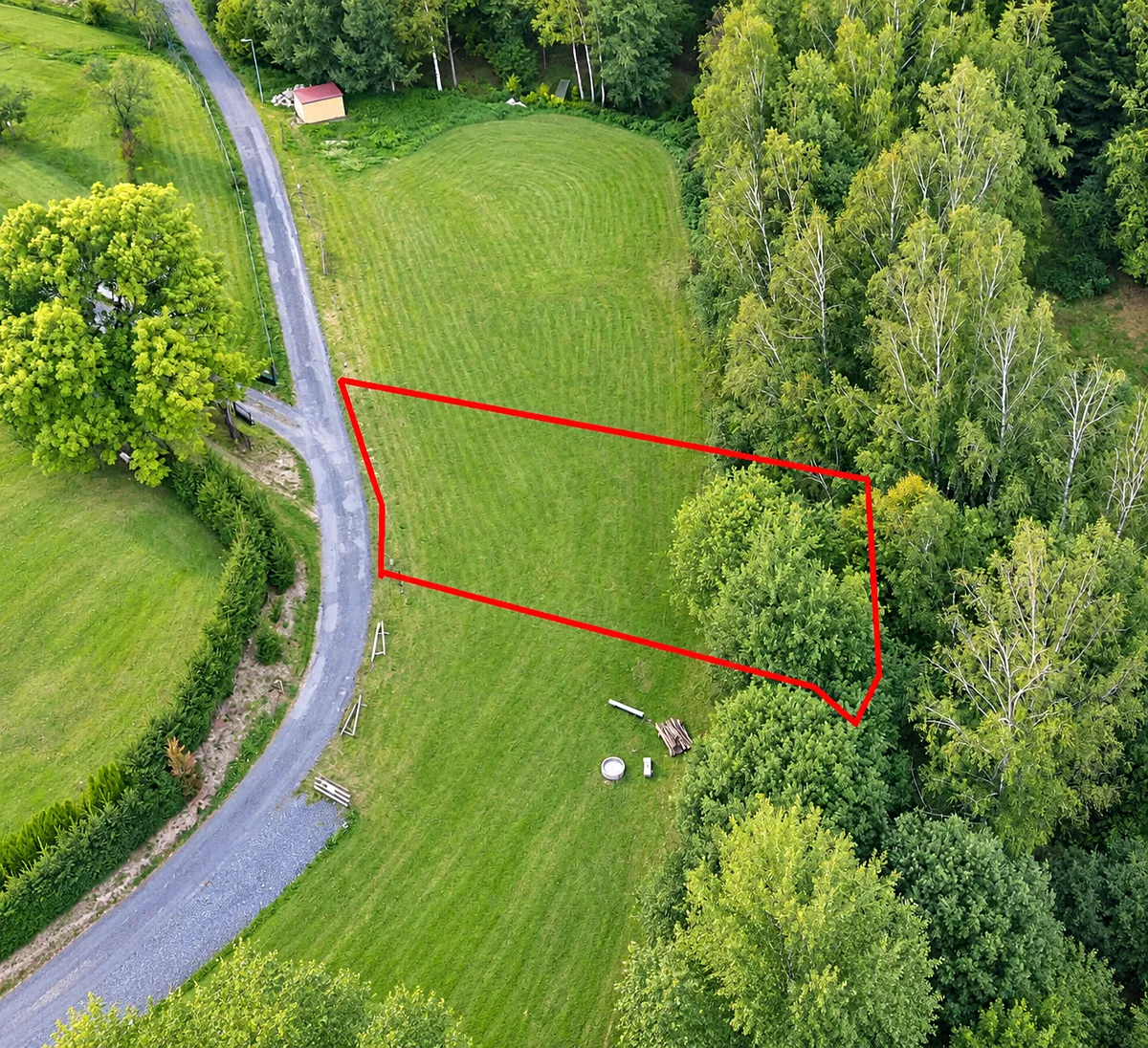 Prodej stavebního pozemku 1057 m²