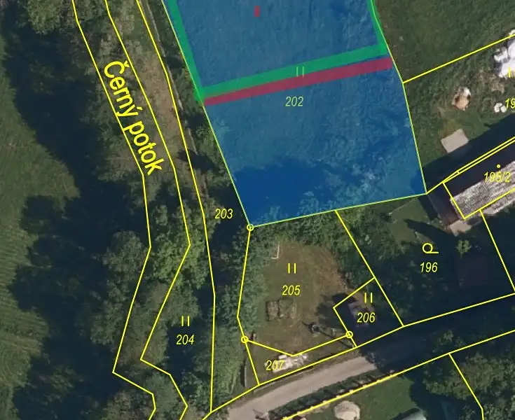 Prodej stavebního pozemku 622 m², Hustopeče nad Bečvou – náhled fotky 2
