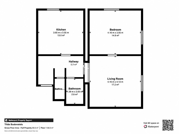 Pronájem bytu 2+1, 56 m² (7 z 7)