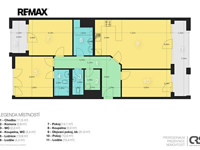 Wohnung 4+kk zur Miete, 103 m² (2 von 27)