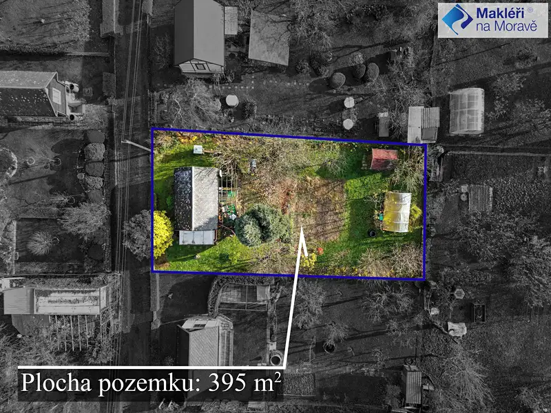 Prodej zahrady 395 m², Hranice – náhled fotky 2