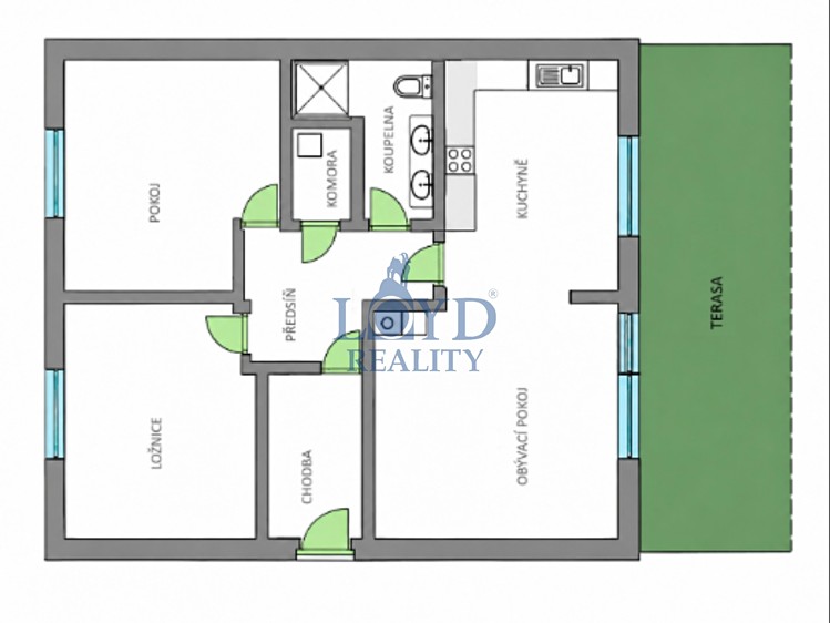 Квартира 3+1 на продаж, 76 м² (23 з 29)