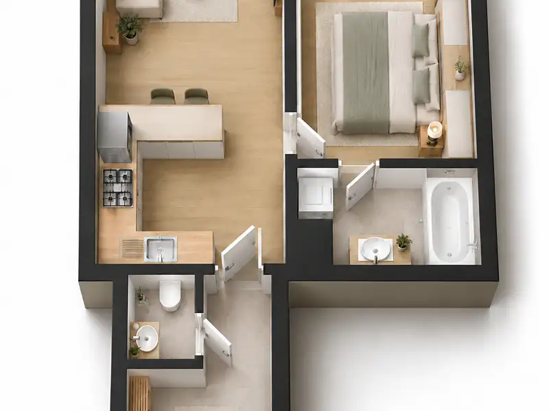 Prodej bytu 2+kk 55 m², Praha – náhled fotky 2