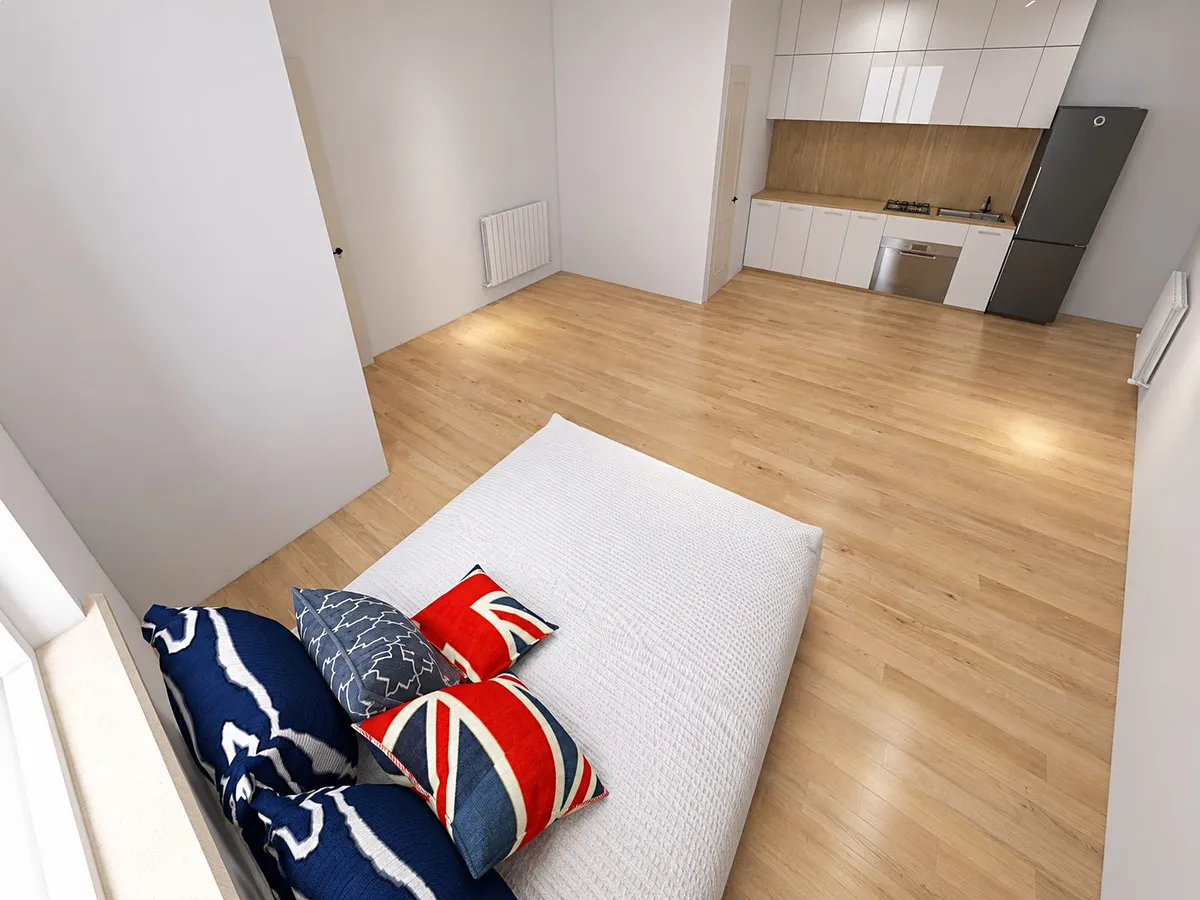 Pronájem bytu 1+kk 40 m²