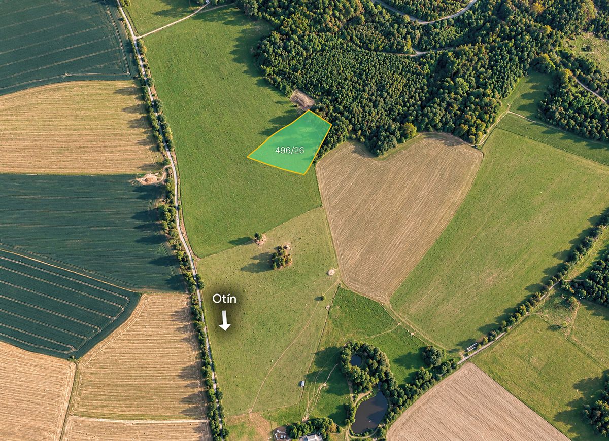 Prodej pole 13341 m², Planá – fotka 1 z 3