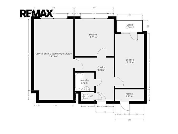 Квартира 3+kk на продаж, 62 м² (2 з 10)