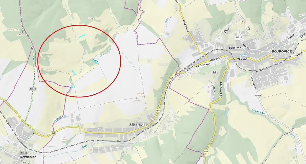 Prodej pole 6329 m²
