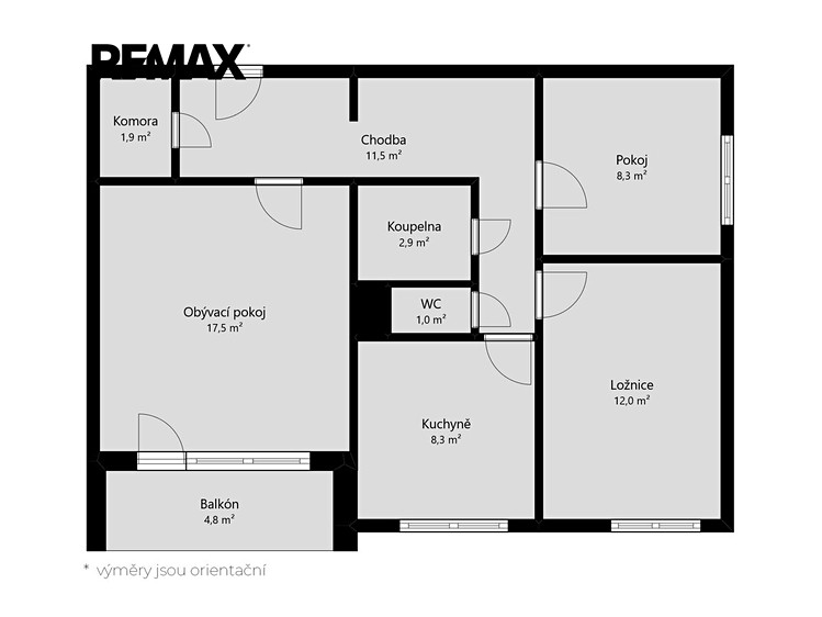 Квартира 3+1 на продаж, 64 м² (28 з 31)