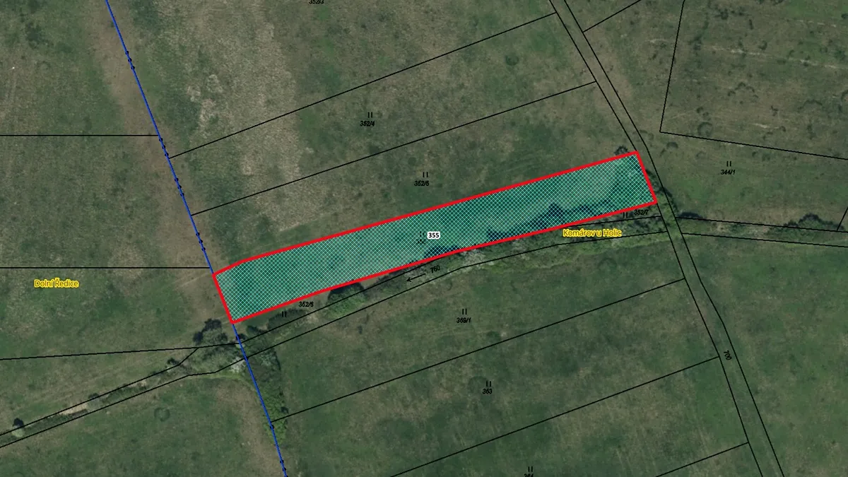 Prodej pozemku 2172 m²
