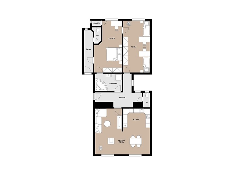 Квартира 4+kk на продаж, 89 м² (30 з 30)