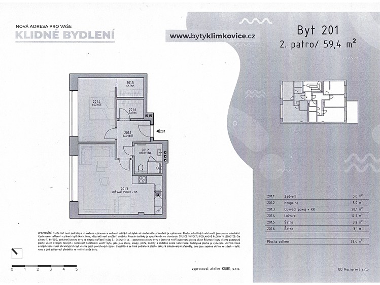 Wohnung 2+kk zur Miete, 59 m² (26 von 26)