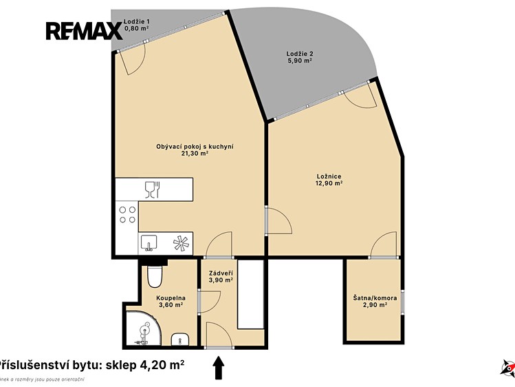 Wohnung 2+kk zur Miete, 49 m² (19 von 23)