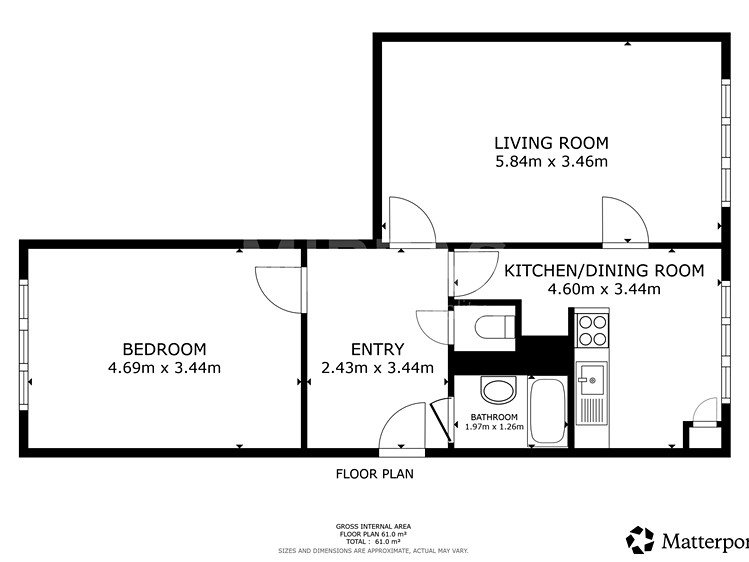 Prodej bytu 2+1, 60 m² (2 z 14)