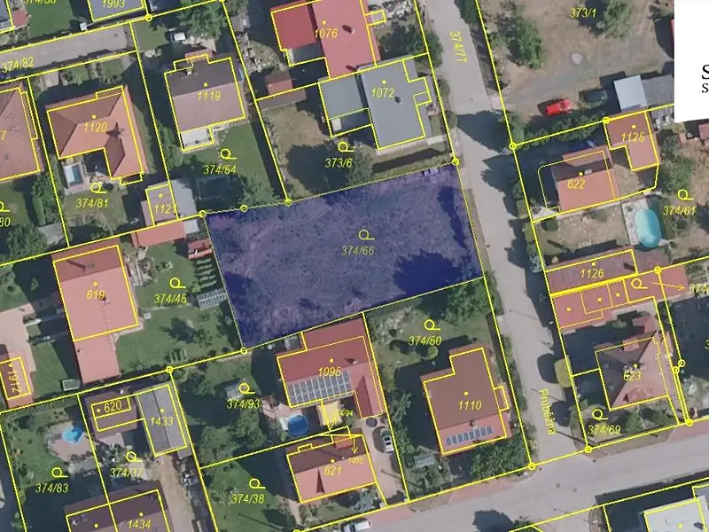 Pronájem stavebního pozemku 917 m², Libiš – náhled fotky 1