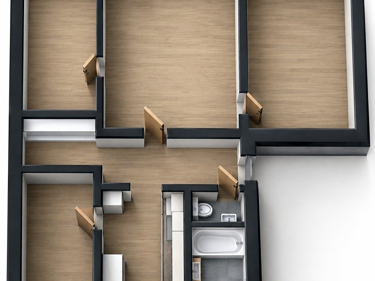 Квартира 4+1 на продаж, 63 м² (11 з 19)