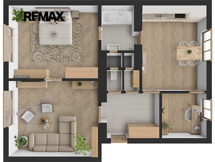 Квартира 3+kk в оренду, 78 м² (23 з 26)