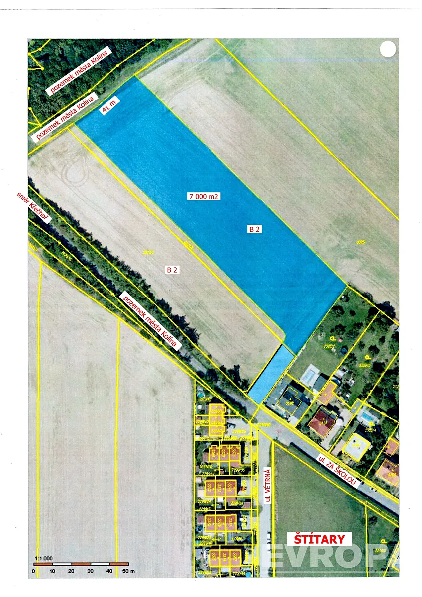 Prodej stavebního pozemku 7000 m²