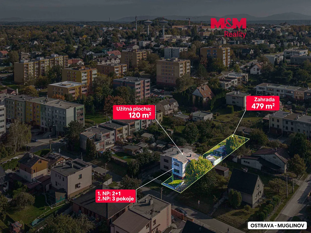 Prodej rodinného domu 120 m², pozemek 581 m²