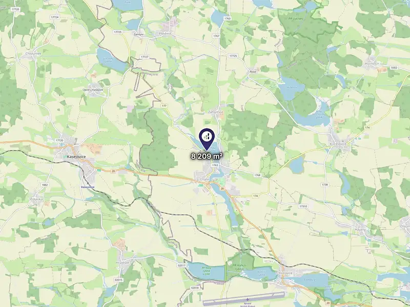Prodej louky 8209 m², Lnáře – náhled fotky 3