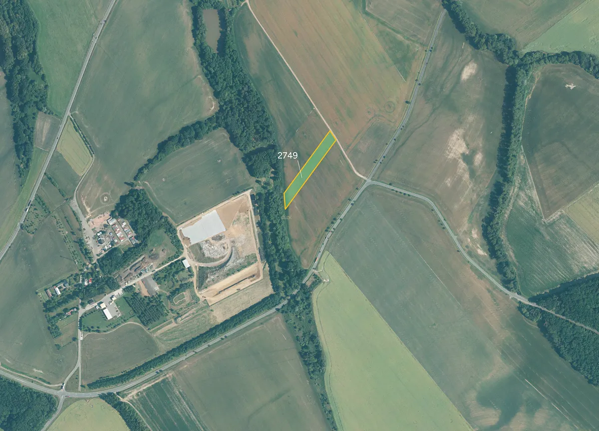 Prodej pole 4505 m²