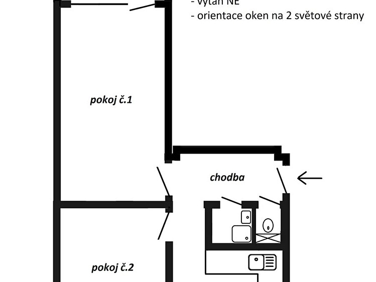 Prodej bytu 2+1, 56 m² (7 z 14)