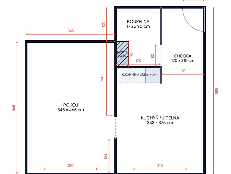 Wohnung 1+1 zum Kauf, 36 m² (6 von 19)