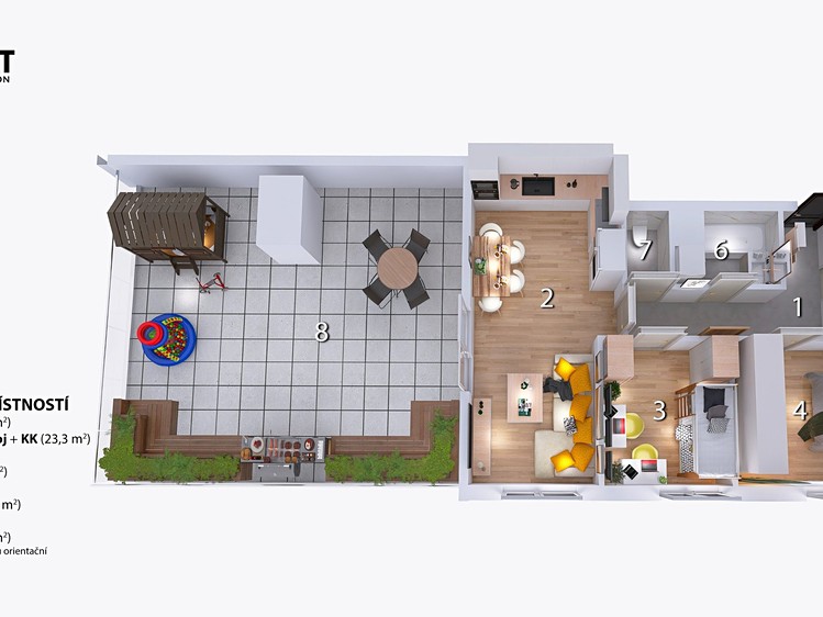 Wohnung 3+kk zum Kauf, 129 m² (6 von 41)